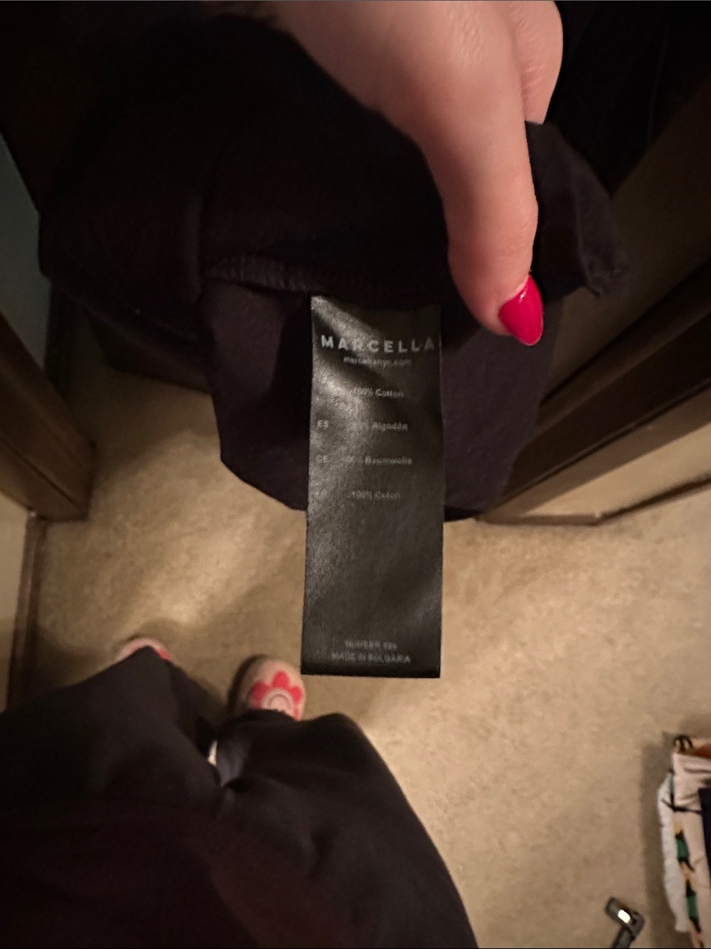Marcella NYC Gracie Sleeveless Black Maxi Dress with Pockets - Picture 5 of 5